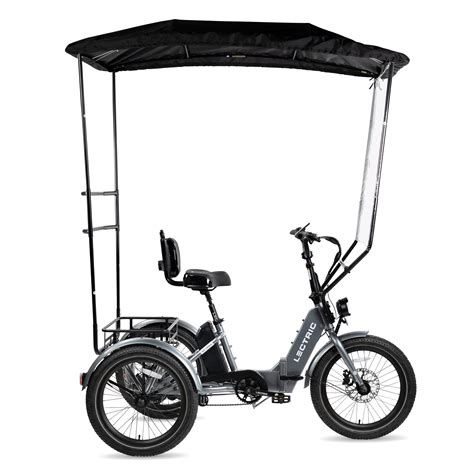 rain enclosure for electric tricycle|lectric ebike trike canopy.